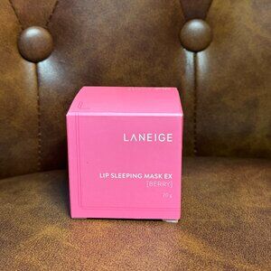 Laneige Lip Sleeping Mask EX Berry 20g Full Size w/ Box & Spatula - NEW